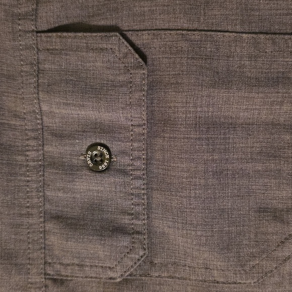 Orvis Gray Casual Button Down Shirt Large - Picture 6 of 7